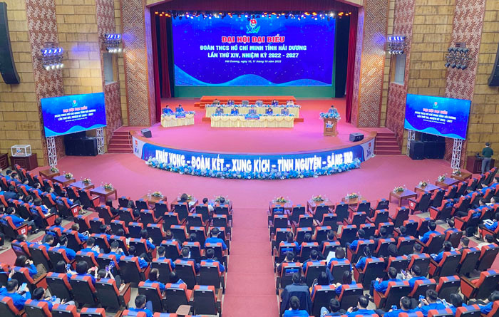 Đại hội lần thứ XIV Đoàn TNCS Hồ Chí Minh tỉnh Hải Dương
